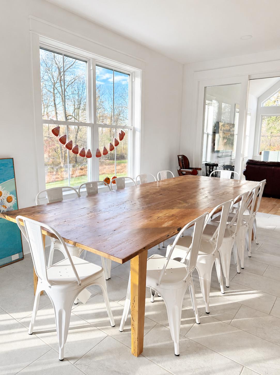 Barnwood Table, Reclaimed Wood Table, Reclaimed Dining Table, 100+ Year Old Barn Wood Table, Large Barn Table, Antique Table, Historic Table
