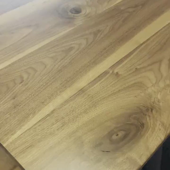 Custom Black Walnut Dining Table, Large Walnut Table, Solid Walnut Table, Black Walnut Table, Modern Kitchen Table - All Sizes!