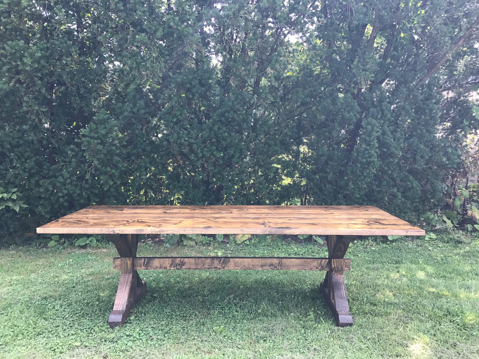 Farmhouse Table, Farm Table, Rustic Farm Table, Rustic Dining Room Table, Long Farm Table, Pedestal Farm Table, Barn Table, Wooden Table