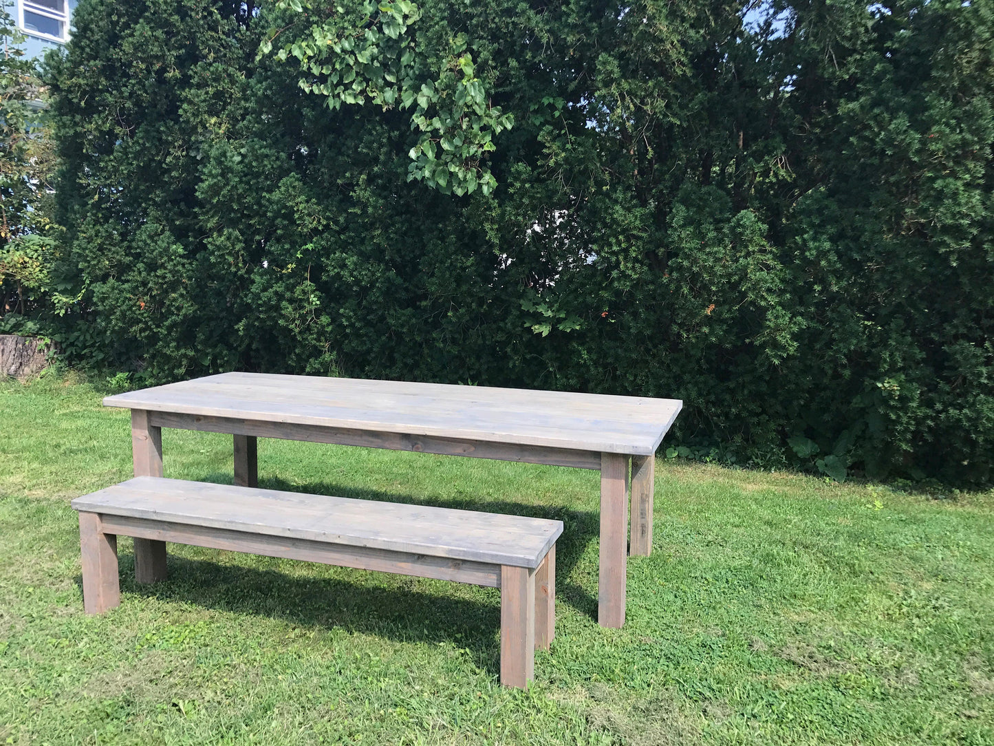 Rustic Farm Table, Farmhouse Table, Gray Farm Table, Dining Room Table, Large Farm Table, Wooden Table, Barn Table, Distressed Table