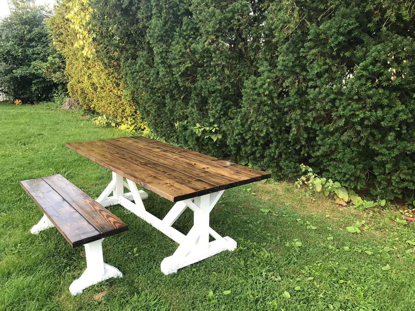 Farmhouse Table, Farm Table, Rustic Table, Pedestal Table, Rustic Farm Table, Dining Room Table, Kitchen Table, Barn Table, Farm Decor