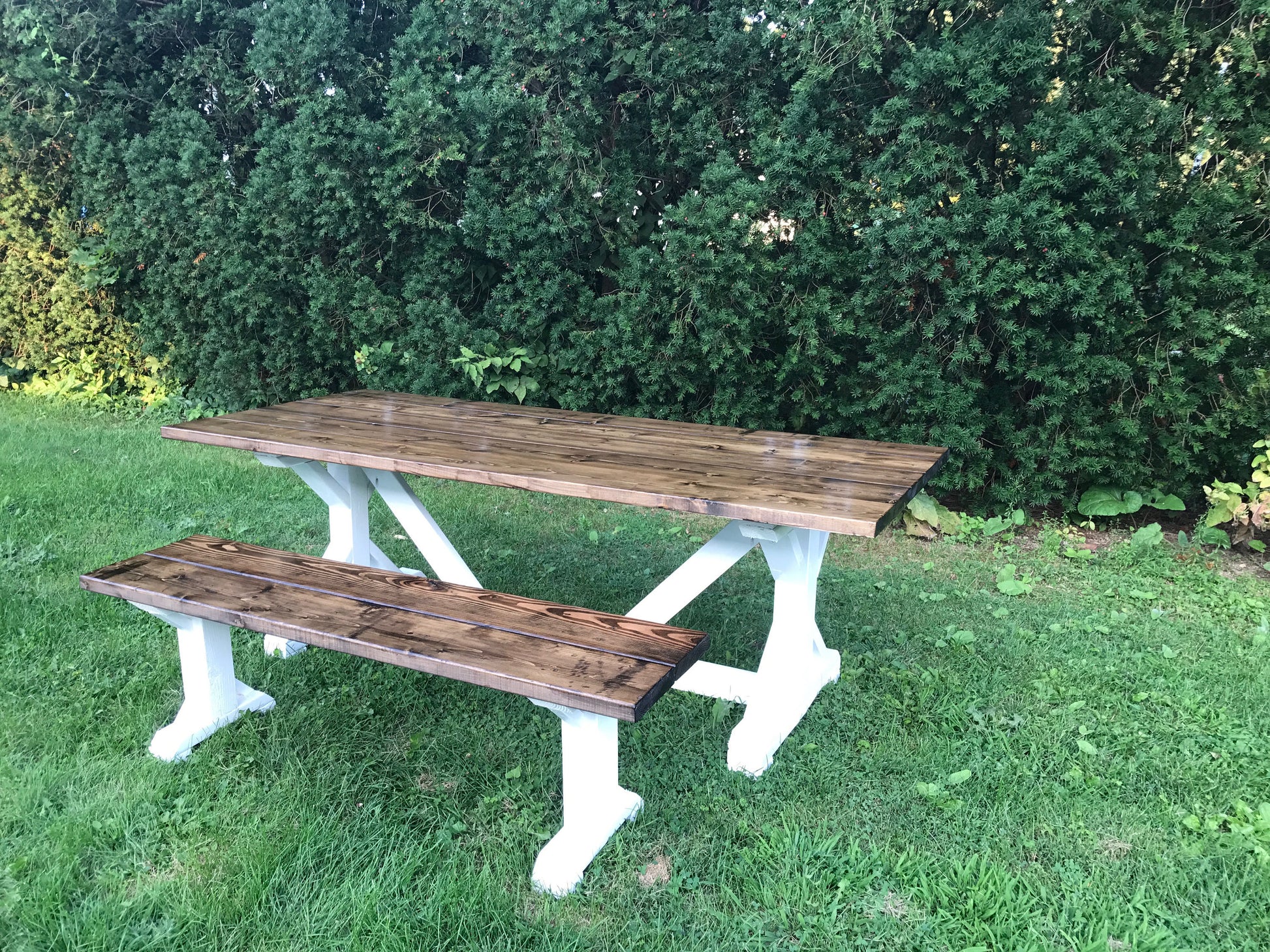 Farmhouse Table, Farm Table, Rustic Table, Pedestal Table, Rustic Farm Table, Dining Room Table, Kitchen Table, Barn Table, Farm Decor