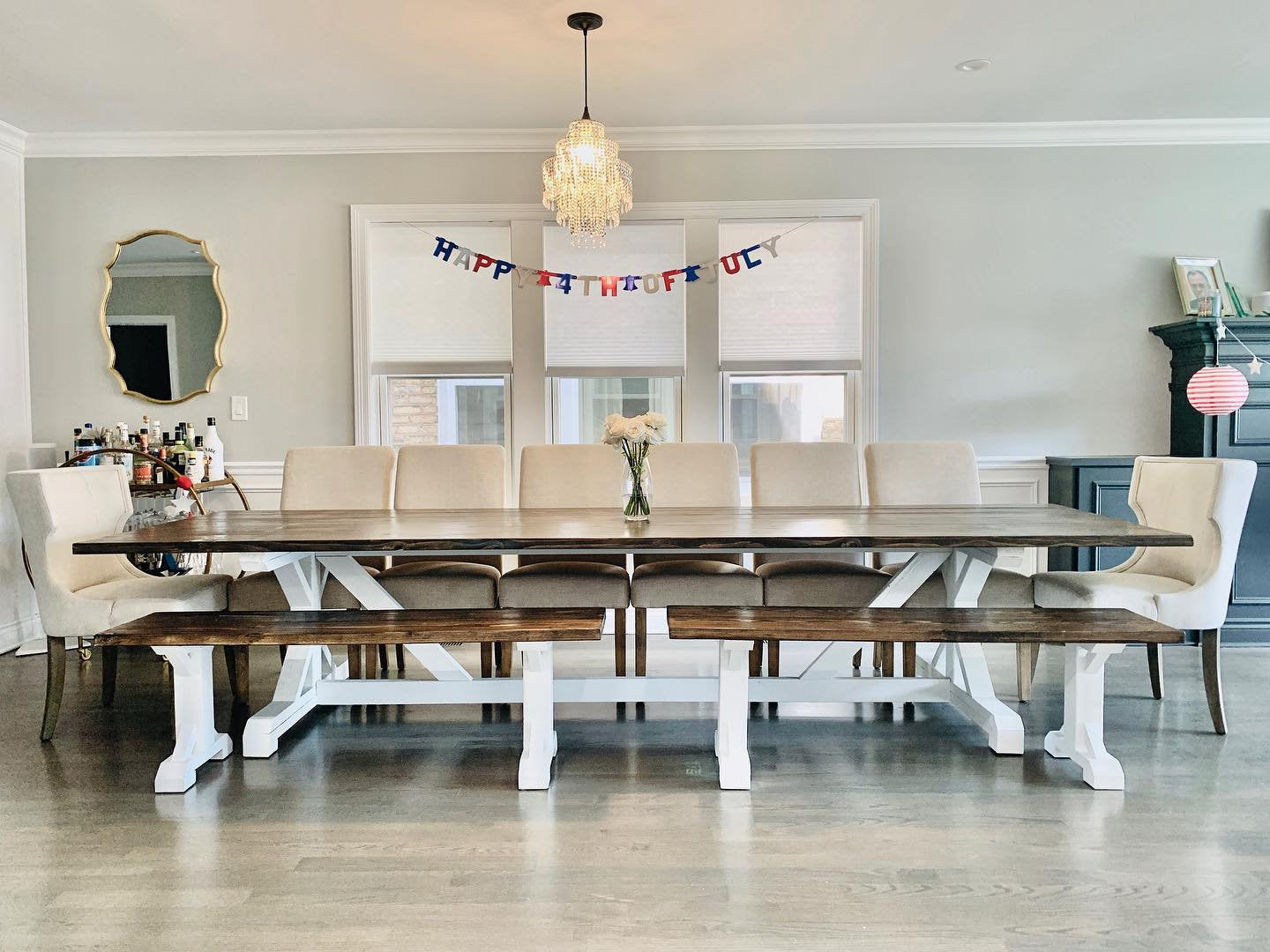 Massive Farmhouse Table, Large Farm Table, Rustic Table, Custom Farm Table, Dining Room Table, Barn Table, Massive Farm Table, Wood Table