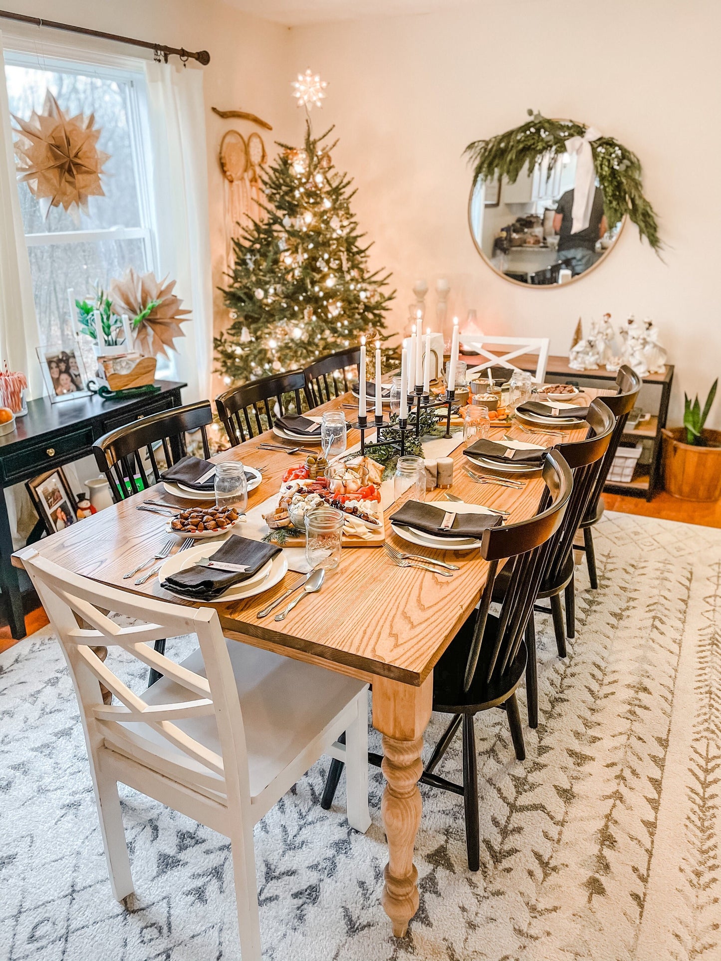 Ash Hardwood Table, Natural Farm Table, Hardwood Table, Ash Farm Table, Custom Farmhouse Table, Hardwood Table - All Sizes + Stains