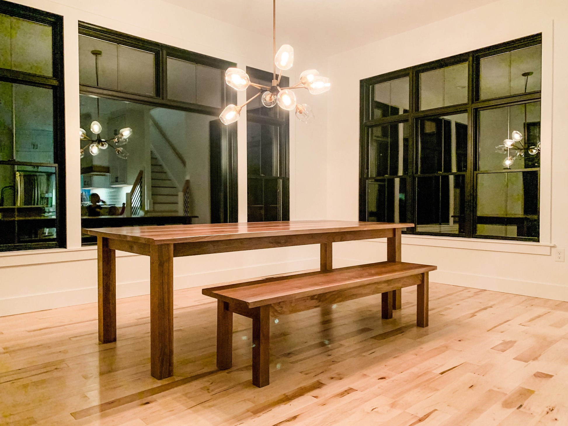 Black Walnut Table, Custom Walnut Table, Walnut Dining Table, Natural Wood Table, Large Walnut Table, 10-Foot, 11-Foot, 12-Foot, All Sizes!