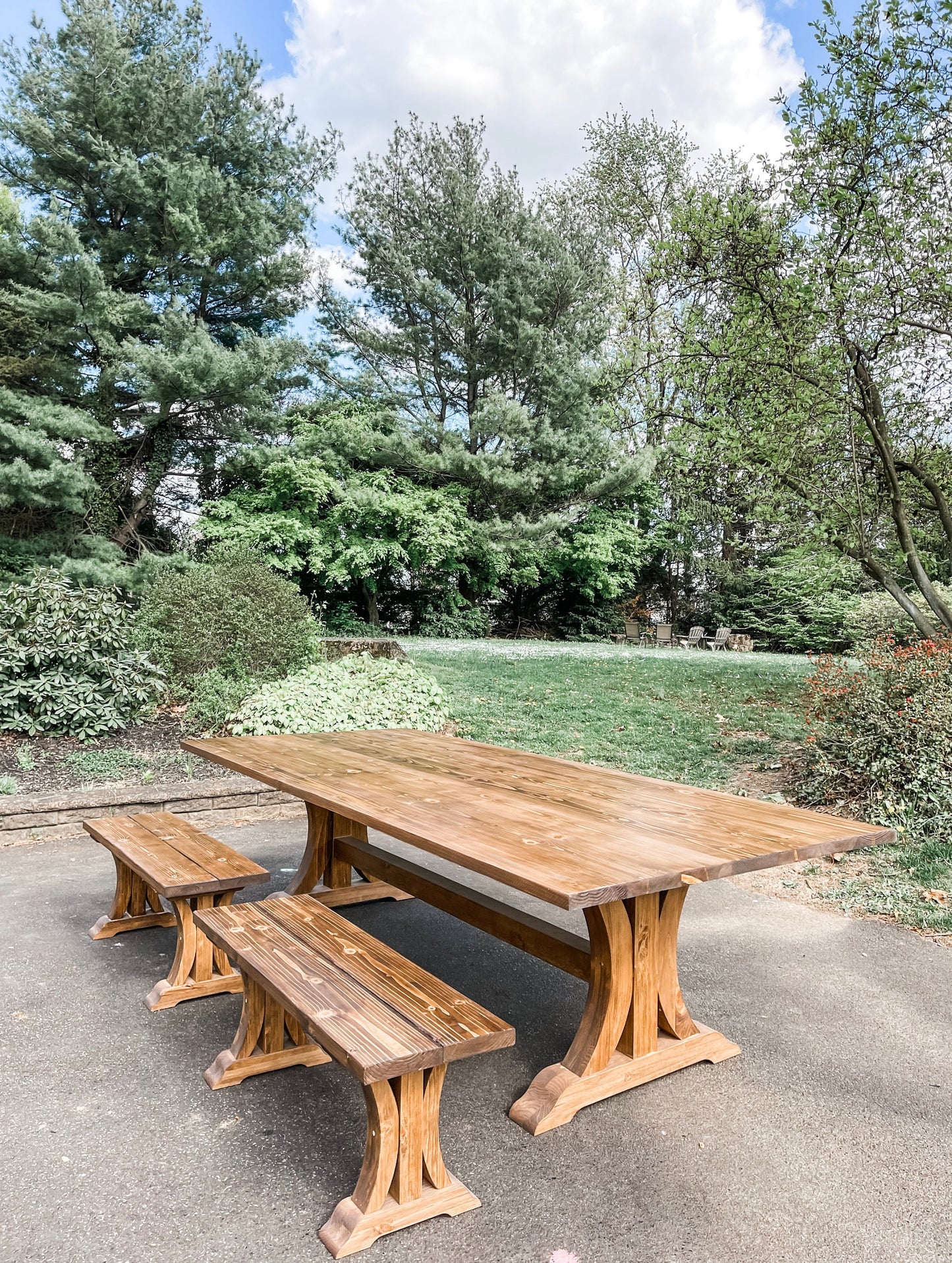 Large Custom Farmhouse Table, Rustic Farm Table, Farmhouse Dining Table, Rustic Table, Natural Wood Table, Rustic Table, Wishbone Table